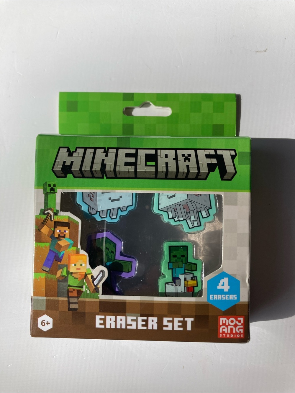 Minecraft Notebook & Eraser Set Lot - Picture 2 of 4